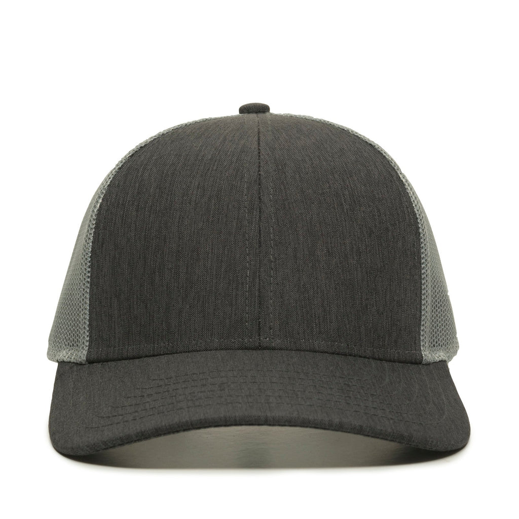 One Size LN Heathered Charcoal/Grey Outdoor Cap OC770 