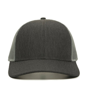 One Size LN Heathered Charcoal/Grey Outdoor Cap OC770 