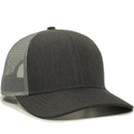One Size LN Heathered Charcoal/Grey Outdoor Cap OC770 