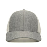 One Size LN Heathered Grey/White Outdoor Cap OC770