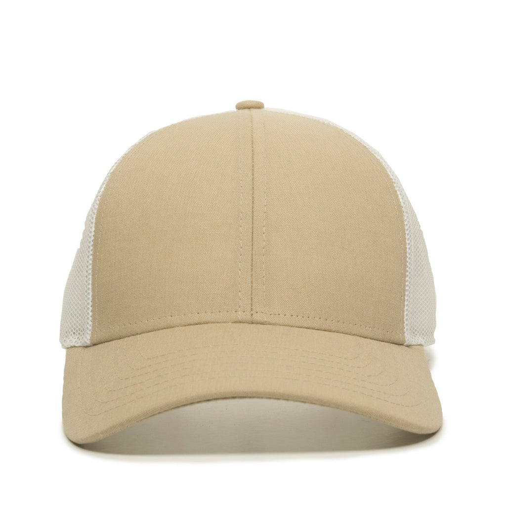 One Size LN Khaki/White Outdoor Cap OC770 