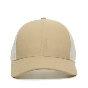 One Size LN Khaki/White Outdoor Cap OC770 