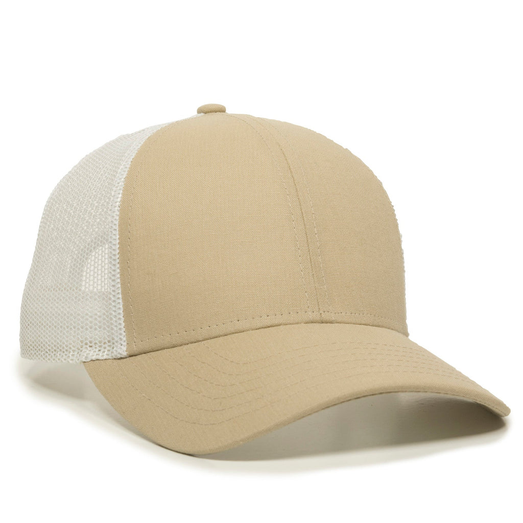 One Size LN Khaki/White Outdoor Cap OC770 