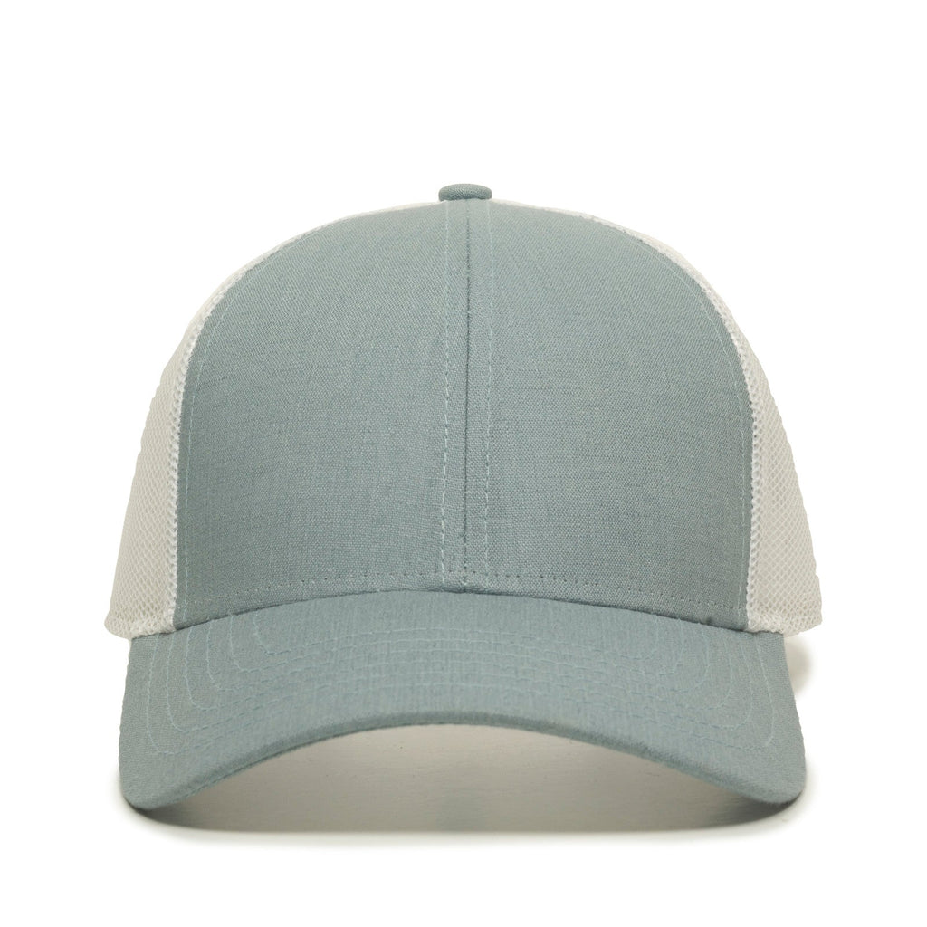 One Size LN Ocean Blue/White Outdoor Cap OC770 