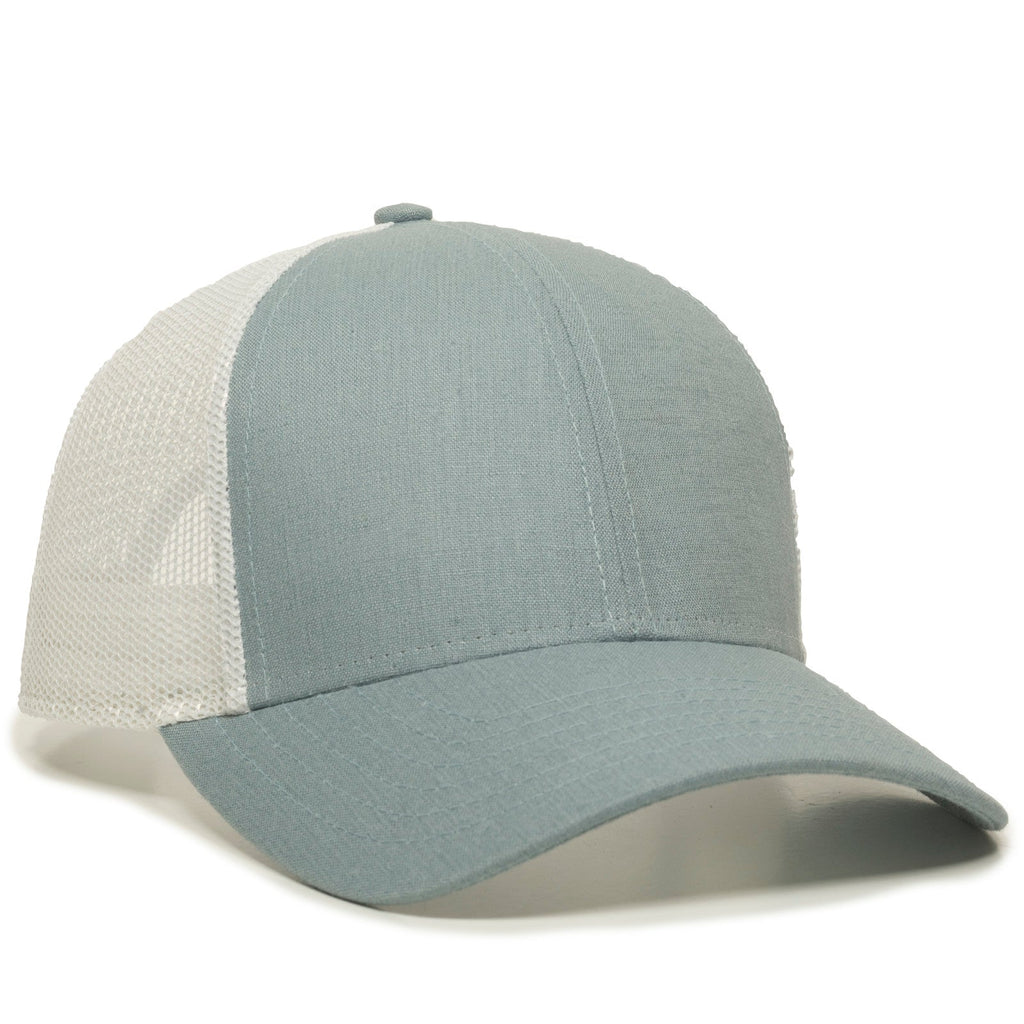 One Size LN Ocean Blue/White Outdoor Cap OC770 