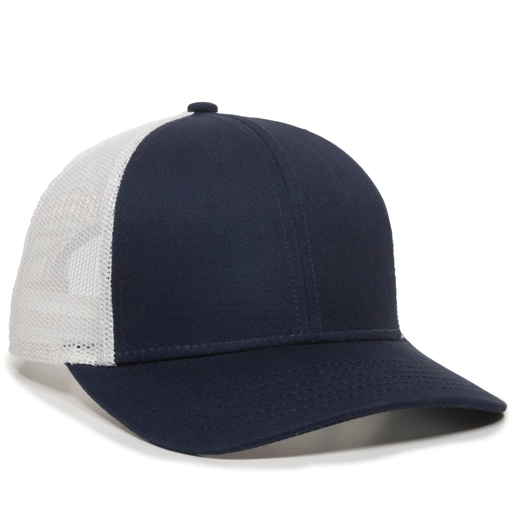 One Size Navy/White Outdoor Cap OC770 