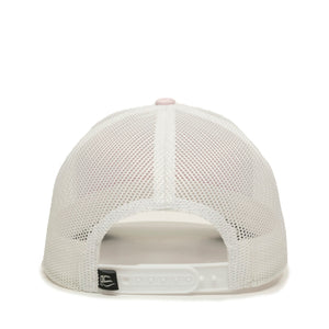 One Size Pink/White/LN Heathered Grey Outdoor Cap OC770 