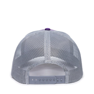 One Size Purple/Grey Outdoor Cap OC770 