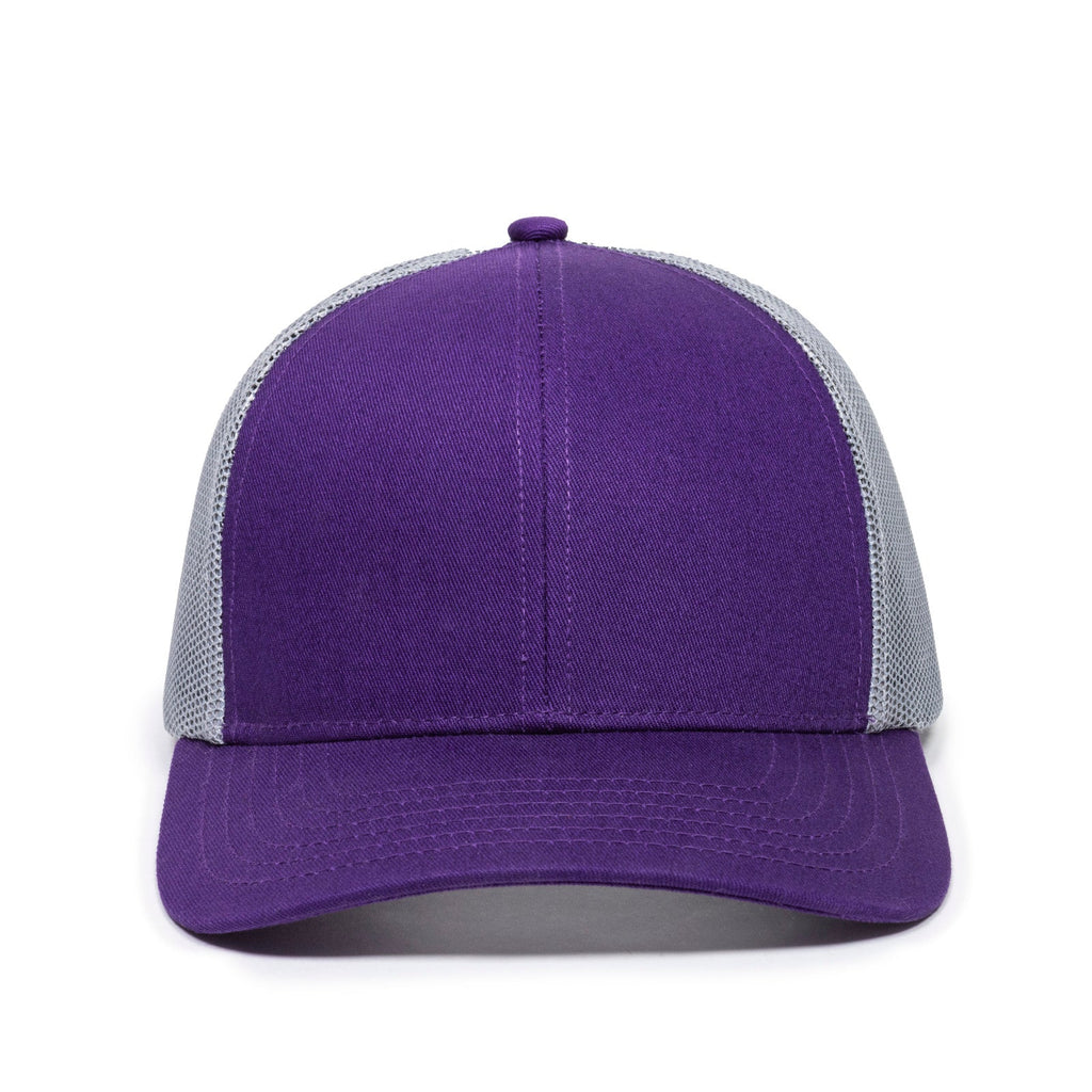 One Size Purple/Grey Outdoor Cap OC770 