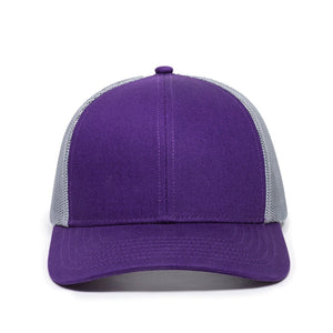 One Size Purple/Grey Outdoor Cap OC770 