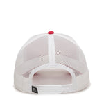 One Size Red/White Outdoor Cap OC770 