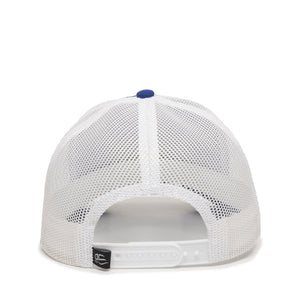 One Size Royal/White Outdoor Cap OC770 