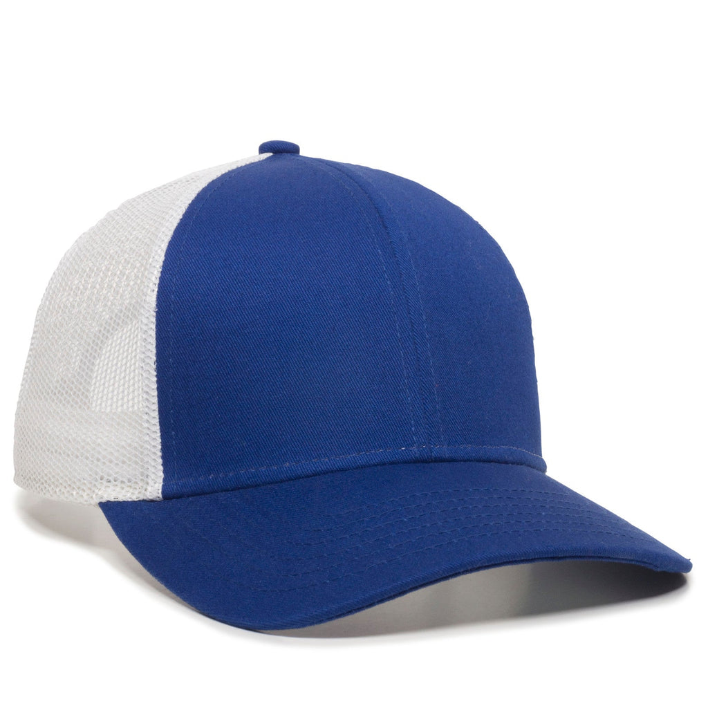 One Size Royal/White Outdoor Cap OC770 