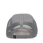 One Size White/Grey/Red Outdoor Cap OC770