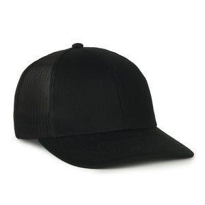 One Size Black/Black Outdoor Cap OC770L 