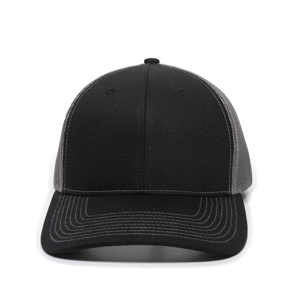 One Size Black/Charcoal Outdoor Cap OC771 