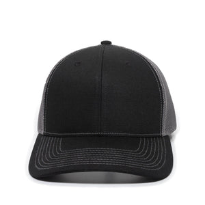 One Size Black/Charcoal Outdoor Cap OC771 