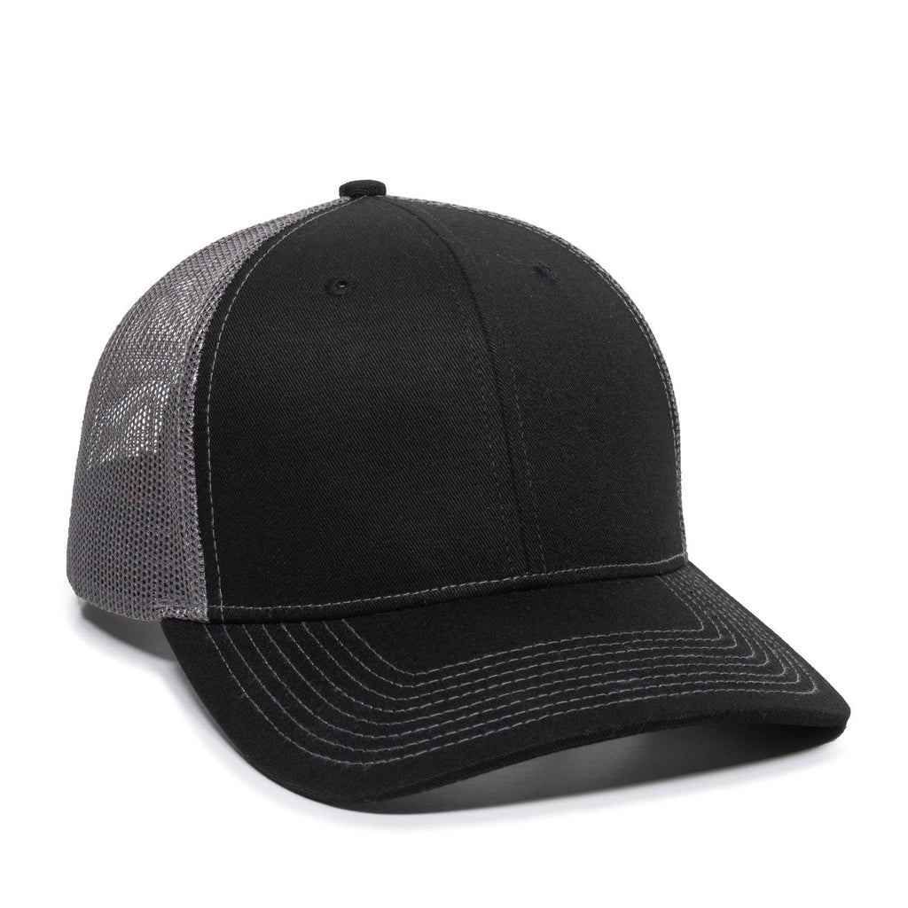 One Size Black/Charcoal Outdoor Cap OC771 