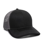 One Size Black/Charcoal Outdoor Cap OC771 