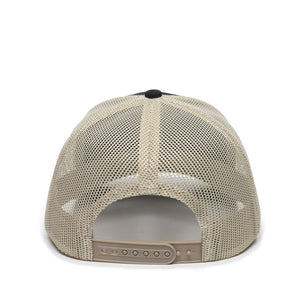 One Size Black/Khaki Outdoor Cap OC771 
