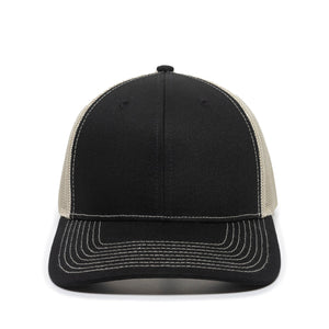 One Size Black/Khaki Outdoor Cap OC771 