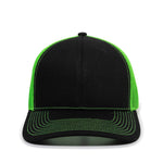 One Size Black/Neon Green Outdoor Cap OC771 
