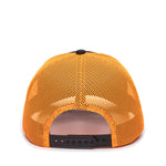 One Size Black/Neon Orange Outdoor Cap OC771