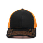 One Size Black/Neon Orange Outdoor Cap OC771 