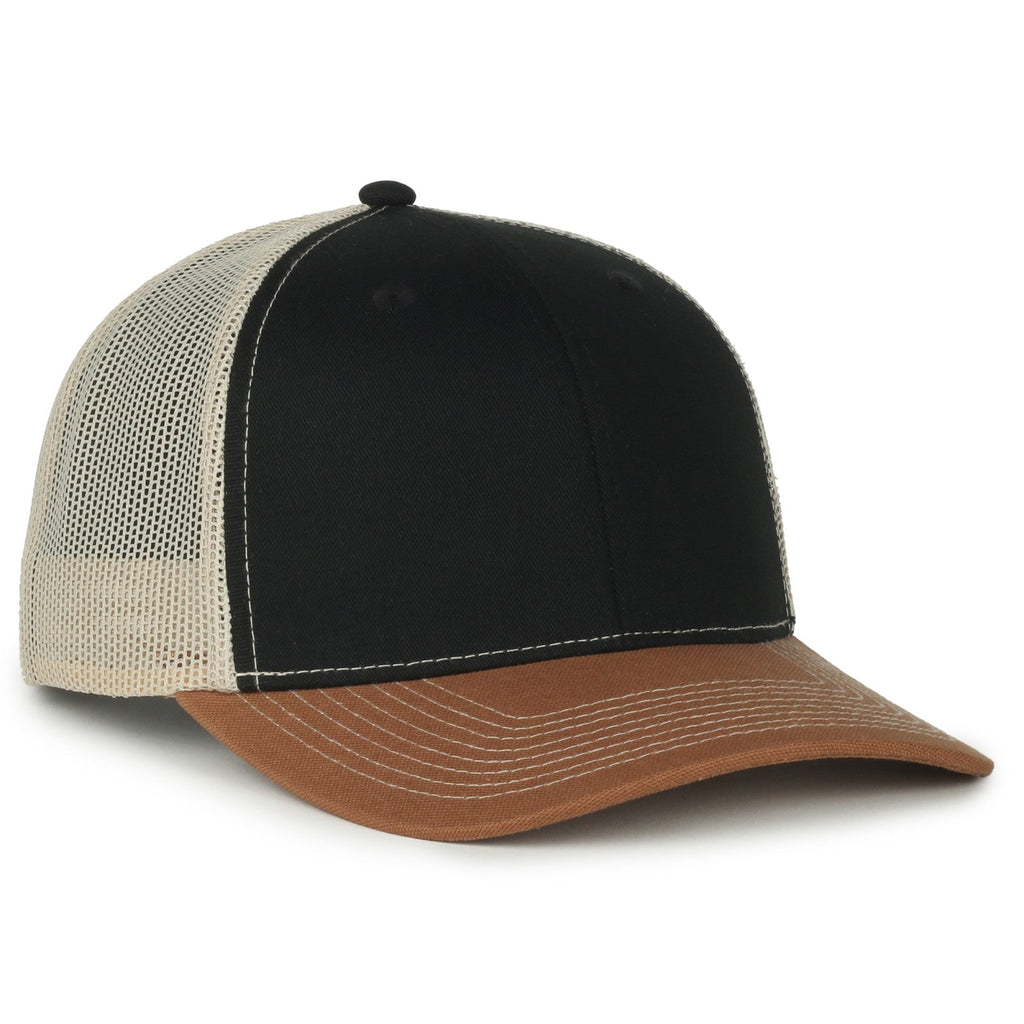 One Size Black/Stone/DUK Outdoor Cap OC771 