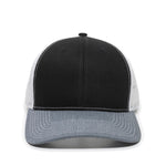 One Size Black/White/Heathered Grey Outdoor Cap OC771 