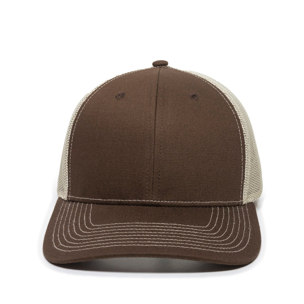 One Size Brown/Khaki Outdoor Cap OC771 