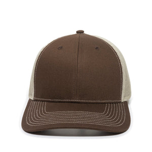 One Size Brown/Khaki Outdoor Cap OC771 
