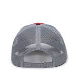 One Size Cardinal/Grey Outdoor Cap OC771