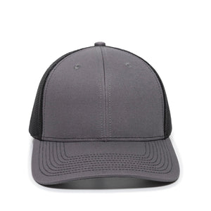 One Size Charcoal/Black Outdoor Cap OC771 