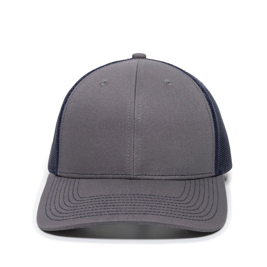 One Size Charcoal/Navy Outdoor Cap OC771 