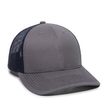 One Size Charcoal/Navy Outdoor Cap OC771 