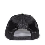 One Size Generic Camo/Black Outdoor Cap OC771