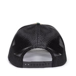 One Size Generic Camo/Black Outdoor Cap OC771 