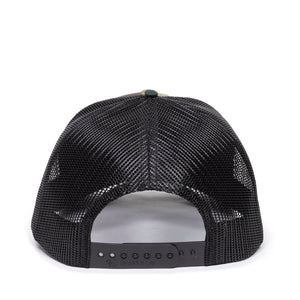 One Size Generic Camo/Black Outdoor Cap OC771 