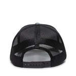X-Large Heathered Grey/Black Outdoor Cap OC771