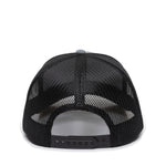 One Size Heathered Grey/Black/Old Gold Outdoor Cap OC771 