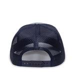 One Size Heathered Grey/Navy Outdoor Cap OC771