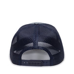 One Size Heathered Grey/Navy Outdoor Cap OC771 