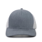 One Size Heathered Grey/White Outdoor Cap OC771 