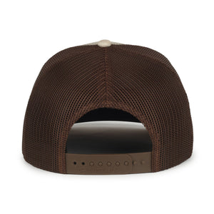 One Size Heathered Stone/Brown Outdoor Cap OC771 