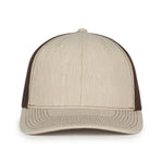 One Size Heathered Stone/Brown Outdoor Cap OC771 
