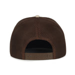 One Size Heathered Stone/Brown/Ln Ocean Blue Outdoor Cap OC771 