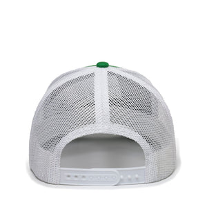 One Size Kelly/White Outdoor Cap OC771 