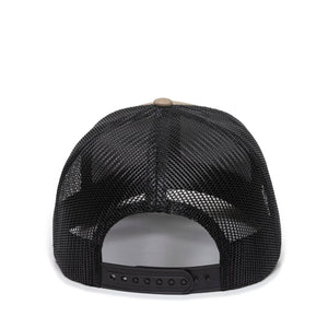 One Size Khaki/Black Outdoor Cap OC771 