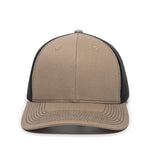One Size Khaki/Black Outdoor Cap OC771 
